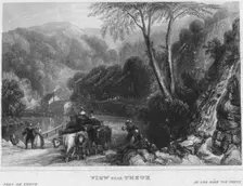 View near Theux 1850. Artist: Shury & Son
