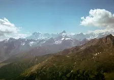 View northwest to Mt Champillon