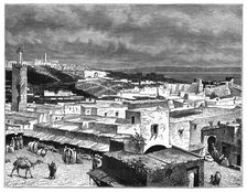 View of Tangier, Morocco, from the landward side, c1890