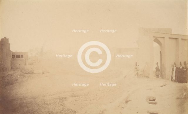 [View of TABRIZ], 1840s-60s. Creator: Possibly by Luigi Pesce.