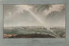 View of Taganrog on the day of the death of Emperor Alexander I on November 19, 1825, c. 1830-1840