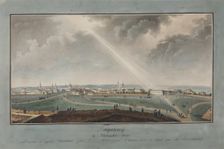 View of Taganrog on the day of the death of Emperor Alexander I on November 19, 1825, c. 1830-1840