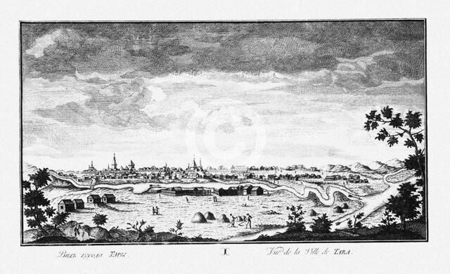 View of Tara, ca 1735. Artist: Lürsenius, Johann Wilhelm (1704-1771)