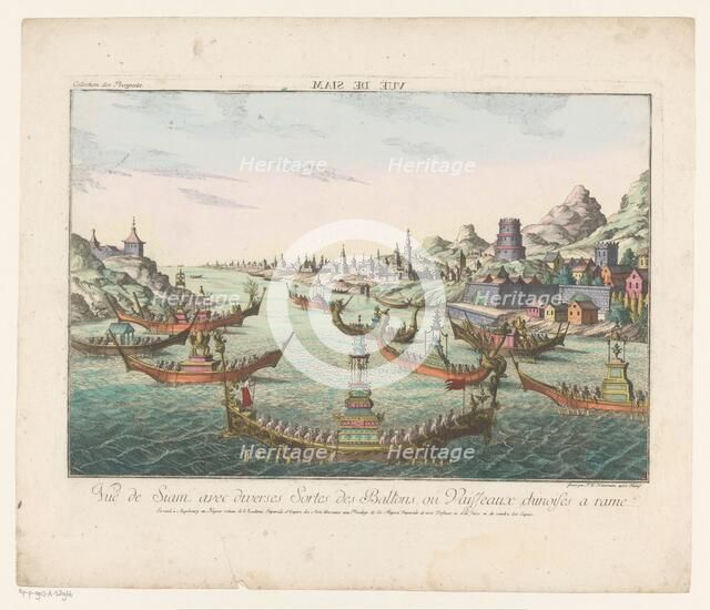 View of Thailand, 1755-1779. Creator: Franz Xavier Habermann.