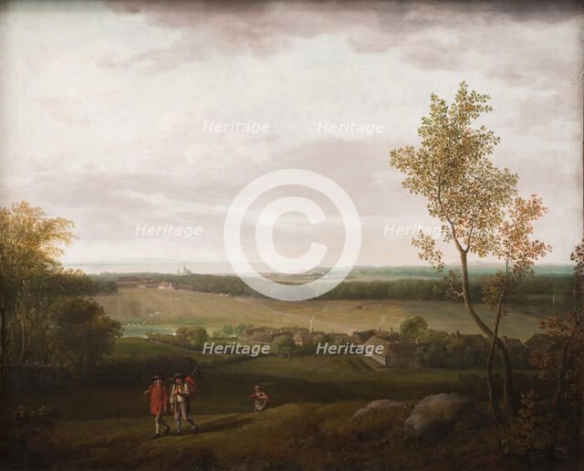 View of the Country near Jægerspris, 1782. Creator: Jens Juel.
