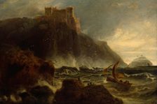View of the Coast of Scotland, 1822. Creator: William Daniell