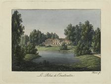 View of the Constantine Palace in Pavlovsk, 1810s. Creator: Thurner (active first quarter of the 19th century)