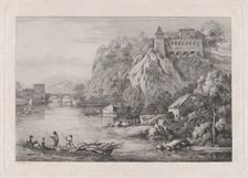 View of the Convent of the Barefooted Carmelites, 1807. Creator: Jean-Jacques de Boissieu