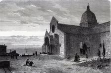 View of the Cathedral of Ancona, engraving