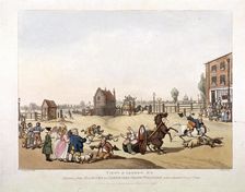 View of the Cambridge Heath Turnpike, Hackney, London, 1809. Artist: Heinrich Schutz