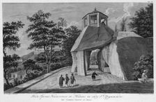 View of the Camoes Grotto in Mr. Drummond's Garden, 1813. Creator: Ivan Vasil'evich Chesky