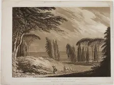 View of the Campagna of Rome, 1778. Creator: Richard Cooper
