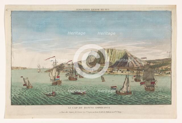 View of the Cape of Good Hope in South Africa, 1735-1805. Creator: Anon.