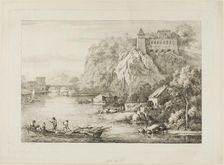 View of the Carmes de Caussées at Lyon, 1807. Creator: Unknown