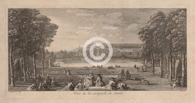 View of the Cascade de Seaux. Creator: Jacques Rigaud (French, 1681-1754).