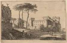 View of the Church "Quattro Santi Coronati". Creator: Herman van Swanevelt