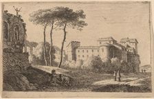 View of the Church "Quattro Santi Coronati". Creator: Herman van Swanevelt