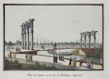 View of the Chain Bridge in Catherinehof, 1824