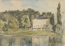 View of the Château at Folembray, ca. 1831. Creator: Paul Huet