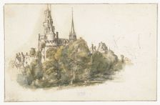 View of the Château d'Antonius in Antoine, 1633-1687. Creator: Gillis Neyts