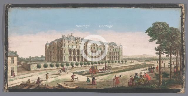 View of the Château de Madrid in Paris, 1700-1799. Creators: Anon, Jacques Rigaud.