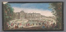 View of the Château de Saint-Cloud seen from the chemin de Versailles, 1730. Creators: Anon, Jacques Rigaud