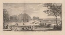 View of the Chateau de Seaux from Diana's Promenade. Creator: Jacques Rigaud (French, 1681-1754)