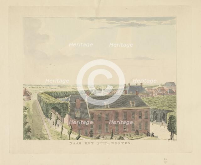 View of the city wall southwest of Nijmegen, 1815-1824. Creator: Derk Anthony van de Wart.