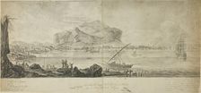 View of the City and Harbor of Palermo with a View of Monte Pellegrino, n.d. Creator: Adriaen Manglard