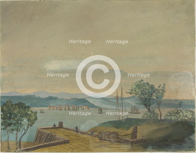View of the City of Washington in 1807. Creator: Unknown.