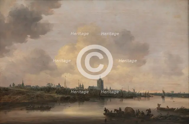 View of the City of Arnhem, 1646. Artist: Goyen, Jan Josefsz, van (1596-1656)