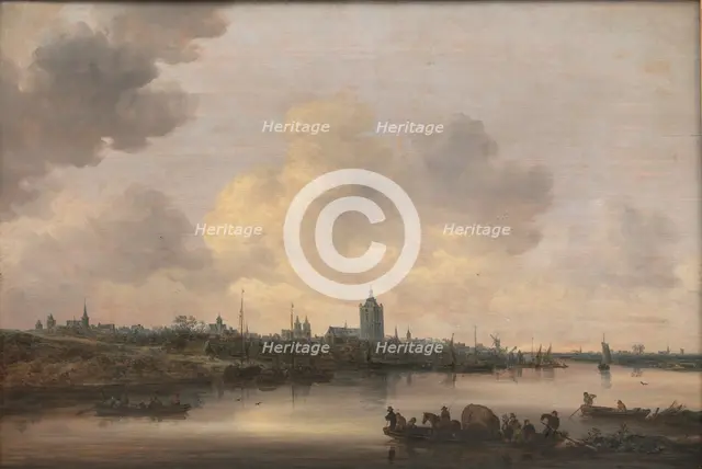 View of the City of Arnhem, 1646. Creator: Jan van Goyen.