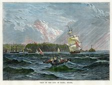 View of the city of Bahia, Brazil, c1880