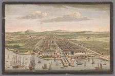 View of the city of Batavia, 1754. Creator: Anon