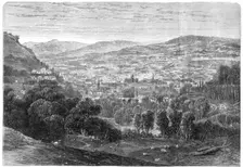 View of the city of Bath from the south-east, 1864. Creator: Mason Jackson