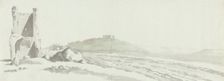 View of the city of Canosa with Castle and surroundings, 1778. Creator: Louis Ducros