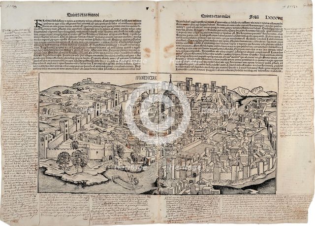 View of the city of Florence.