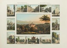 View of the city of Lausanne, 1832-1833. Creator: Isenring, Johann Baptist (1796-1860)