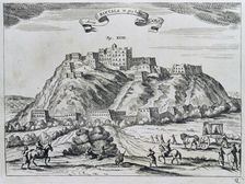 View of the city of Lhasa, capital of Tibet, engraving in China Monumentis published in Amster…