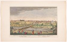 View of the city of Madrid, 1752. Creator: Anon