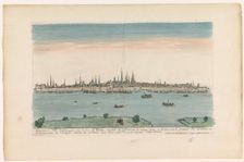 View of the city of Mainz on the River Rhine, 1759-c.1796. Creators: Louis-Joseph Mondhare, Anon