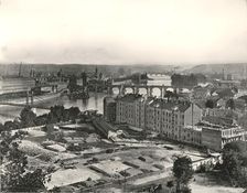 View of the city of Prague, Czechoslovakia, 1895. Creator: Unknown