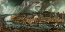 View of the city of Seville, Second half of the16th cen.. Creator: Sánchez Coello, Alonso (1531-1588)