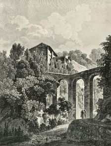 View of the Acqueduct, near the Alhambra 19th century, (1907). Creator: Unknown