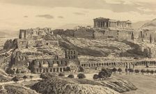 View of the Acropolis, 1890. Creator: Themistocles von Eckenbrecher