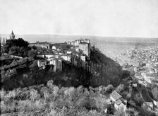 View of the Alhambra, Granada, Spain, 1893.Artist: John L Stoddard