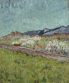 View of the Alpilles, 1890. Creator: Gogh, Vincent, van (1853-1890)