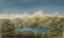 View of the Alps, c.1888-c.1901. Creator: Anna Catharina Maria van Eeghen