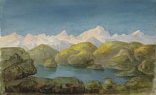 View of the Alps, c.1888-c.1901. Creator: Anna Catharina Maria van Eeghen