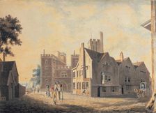 View of the Archbishop's Palace, Lambeth, 1790. Creator: JMW Turner